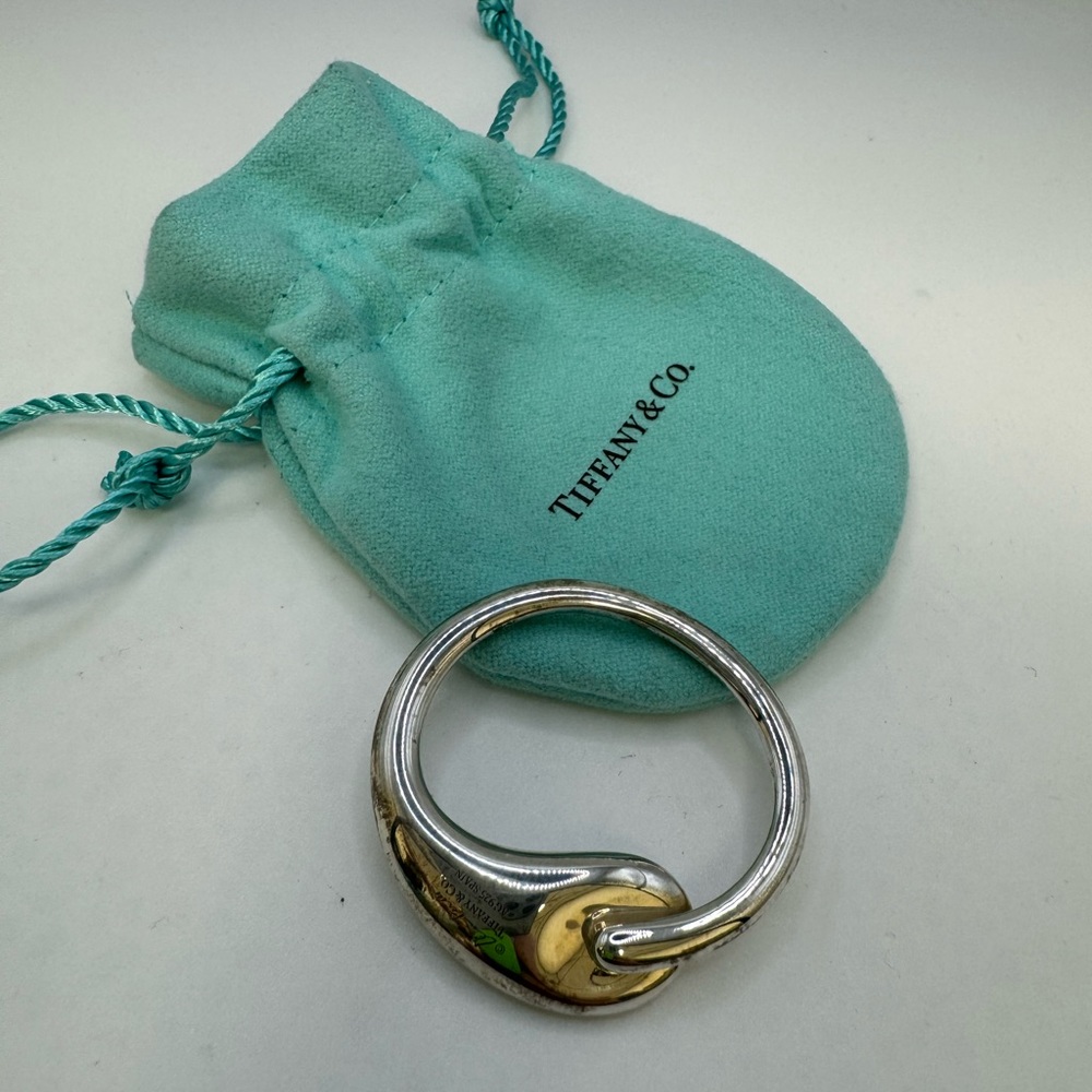Tiffany & Co eternal circle 925 Sterling silver pendant only - Picture 3 of 10
